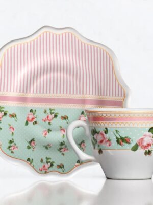 Xicara de Café c/ Pires Belle Romance