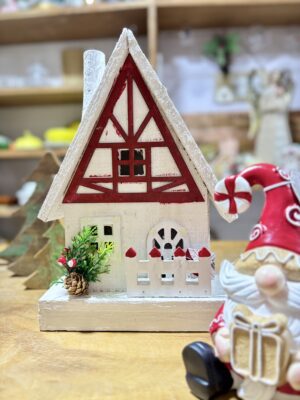 Casinha Madeira c/ Luz